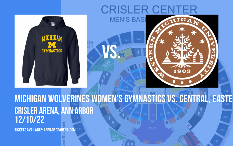 Exhibition: Michigan Wolverines Women's Gymnastics vs. Central, Eastern & Western Michigan [CANCELLED] at Crisler Arena
