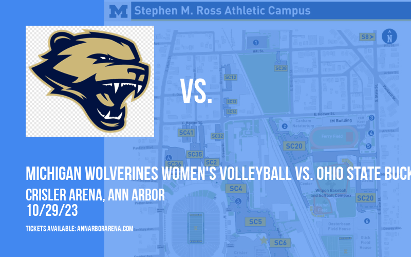 Michigan Wolverines Women's Volleyball vs. Ohio State Buckeyes at Crisler Arena